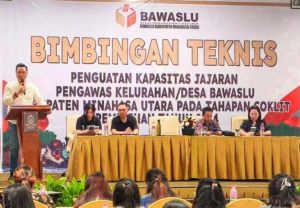 Perkuat Pengawasan Tahapan Coklit, Bawaslu Minut Bimtek PKD