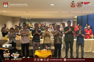 Ketua KPU Minut Buka Rakor Kampanye Pemilihan Gubernur dan Wakil Gubernur serta Bupati dan Wakil Bupati Tahun 2024