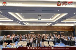 Laksanakan FGD bersama Badan Adhoc,Lumanauw Tegaskan Prinsip & Perilaku Penyelenggara