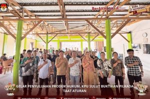 KPU Sulut Lakukan Penyuluhan Produk Hukum Pemilihan Serentak Tahun 2024