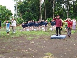 Meski Diguyur Hujan, Upacara HUT RI ke-79 KPU Minut Berlangsung Khidmat