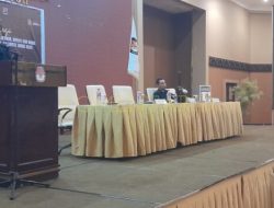 Dipimpin Lumanauw, KPU Minut Sosialisasikan Tahapan Pilkada 2024 Kepada Stackholder.