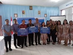 Hibah Literasi BI kepada Tiga Sekolah di Talaud